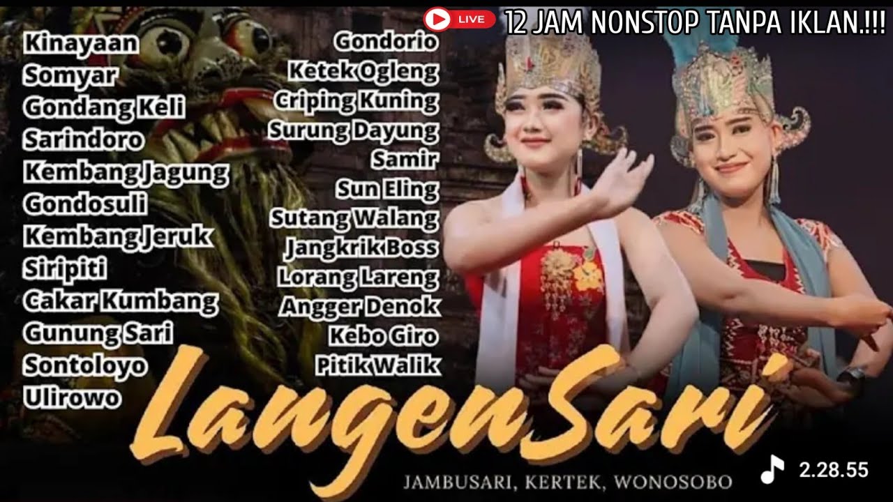 🔴ULEM ERAM BOLO Kumpulan Gending Lengger LANGEN SARI Full Album TANPA JEDA IKLAN PART2