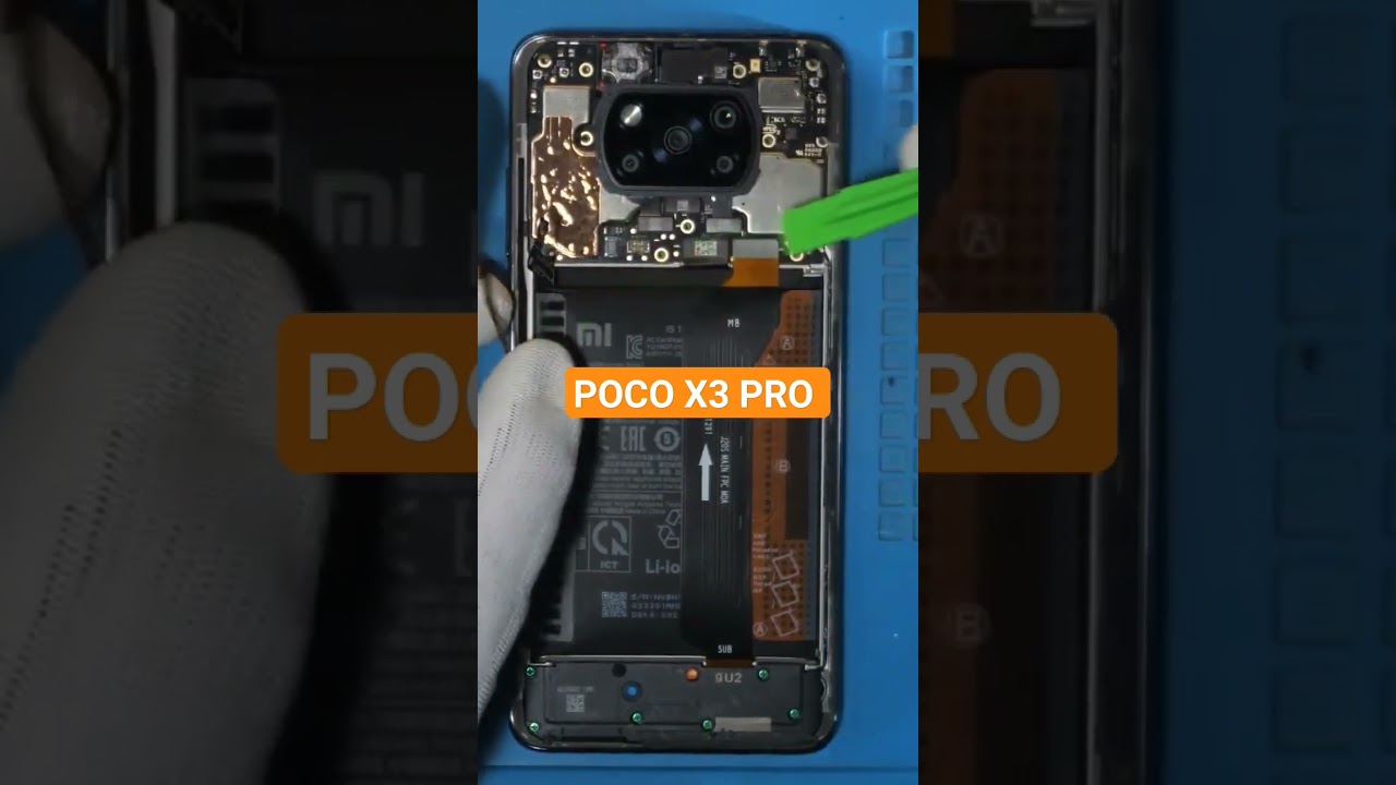 POCO X3 PRO #repair #replacement #battery #batteryreplacement #pocox3pro #shots