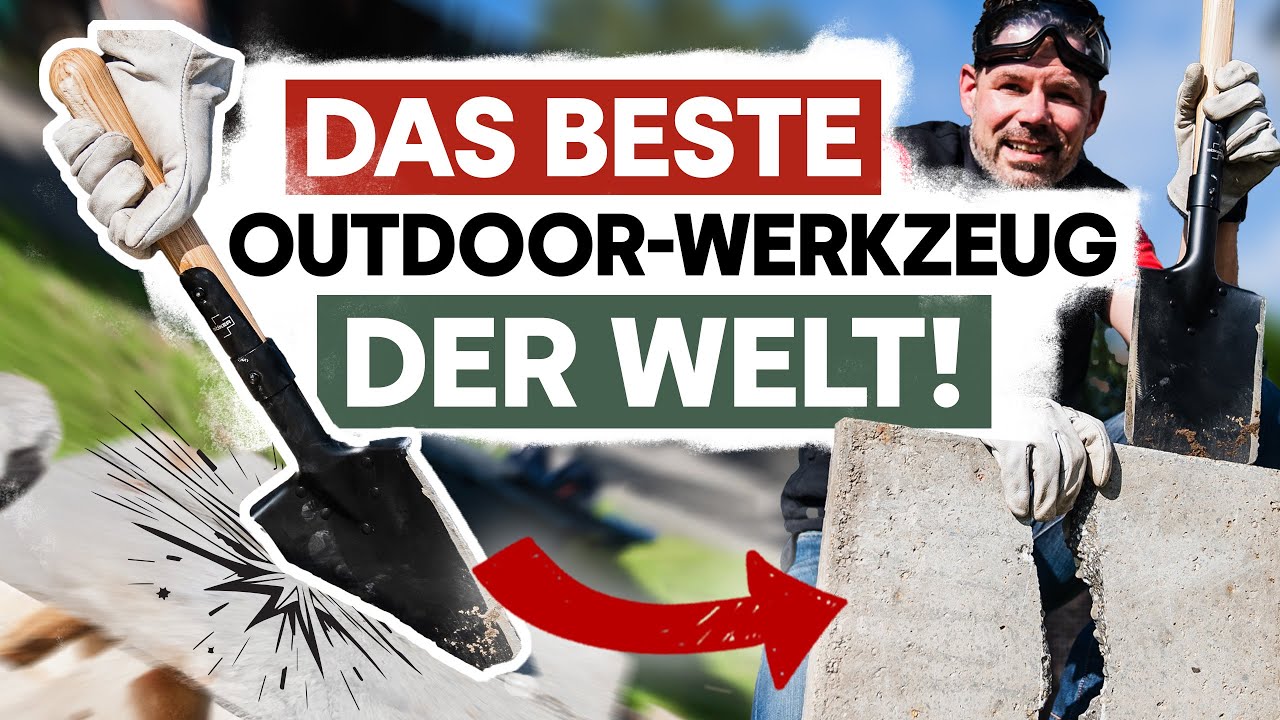 Das beste Outdoor-Werkzeug der Welt! Pimpen, Spalten, Spaten! | Böker Solingen