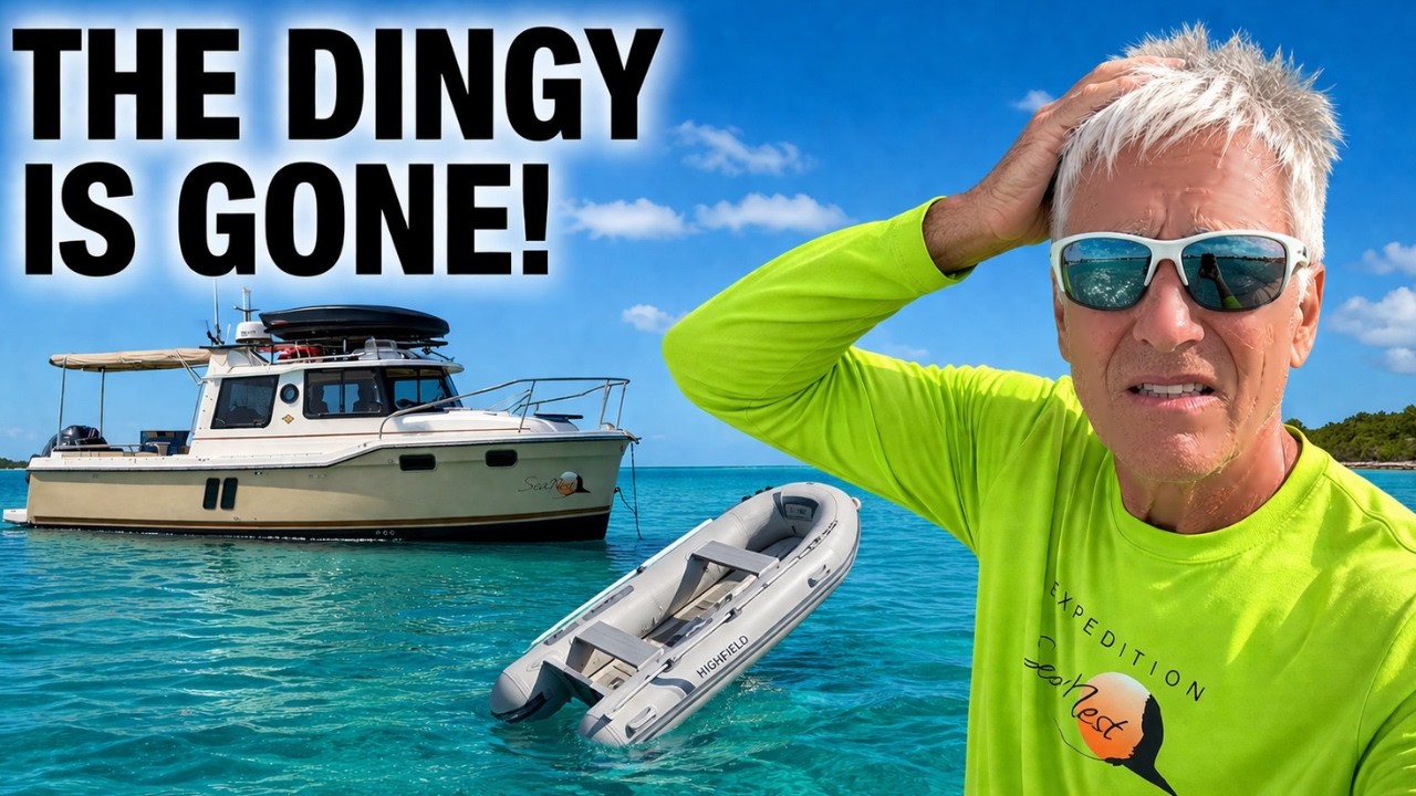 PUZZLING SHIPWRECK in Hawksbill Cay Bahamas - Cruising on our TINY FLOATING HOME - Ep 40