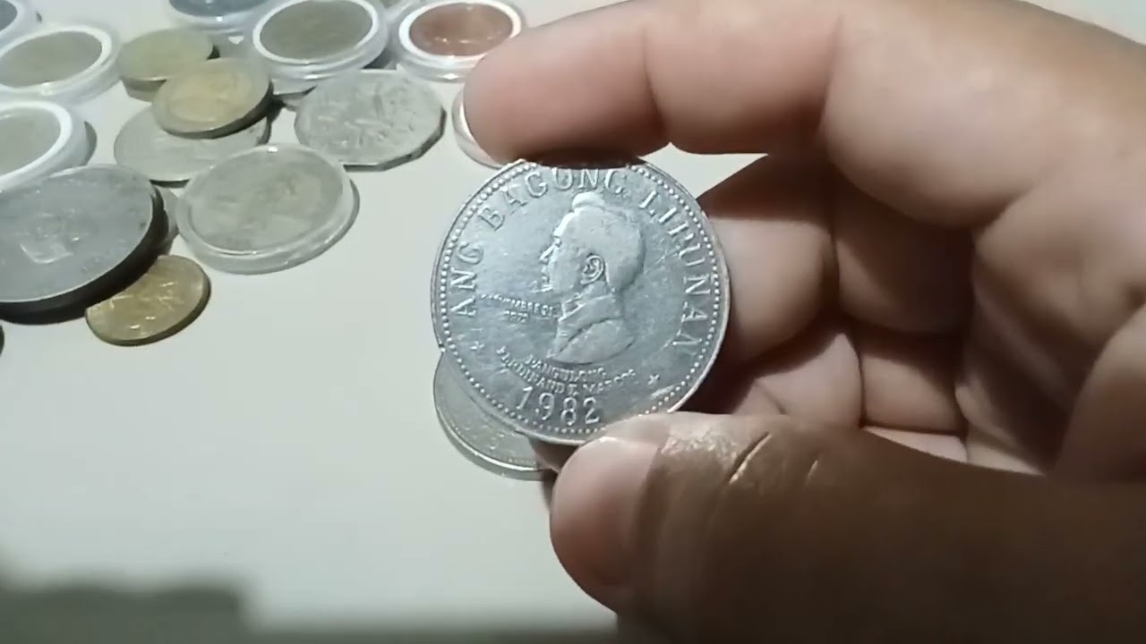 5pesos 1975 at 1982 ₱1000