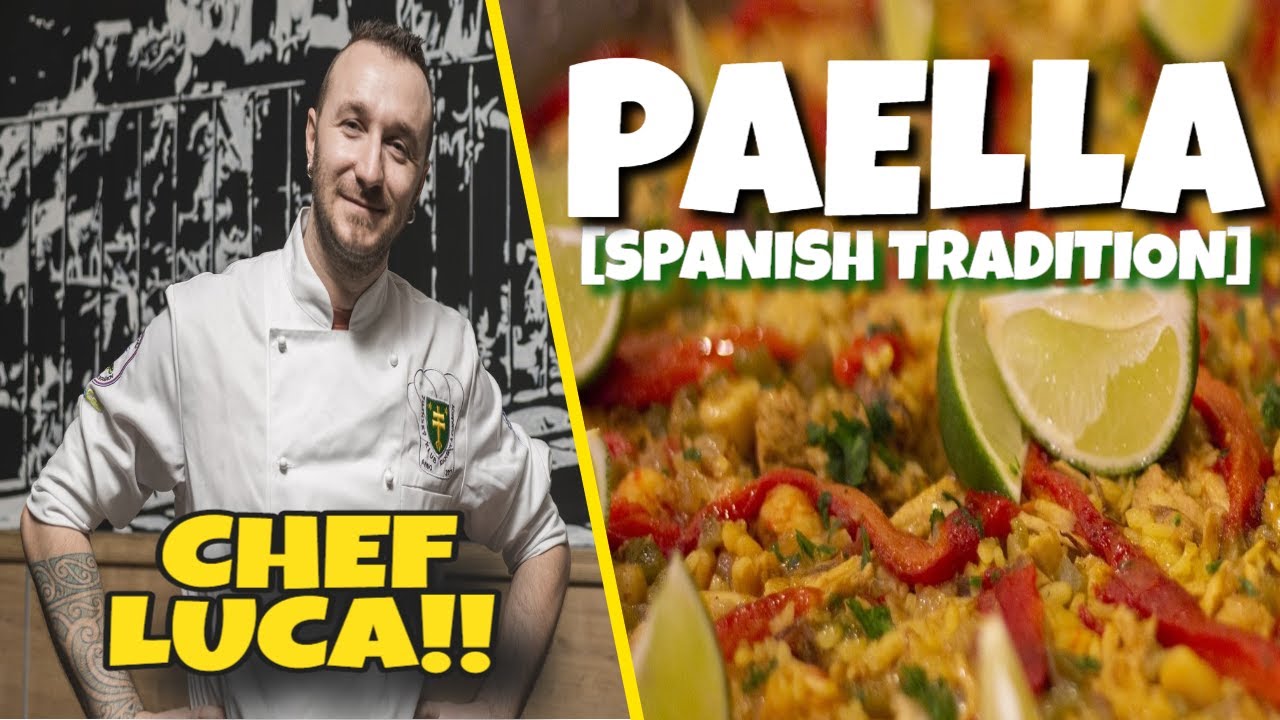 How To Make Paella At Home | Spanish Tradition | Chef Luca On How To Make Paella At Home