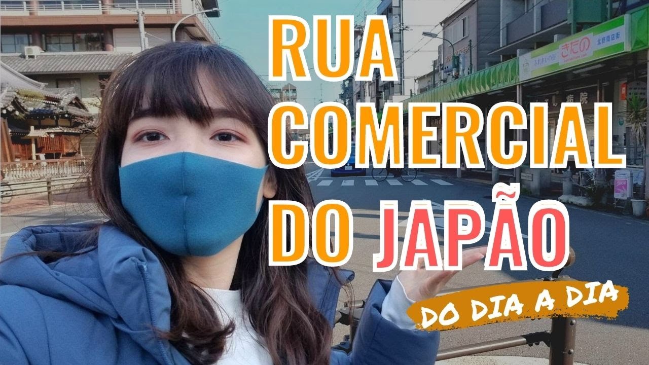 [Vlog] Mostrando a ruazinha de vendinhas do Japão | Vida no Japão