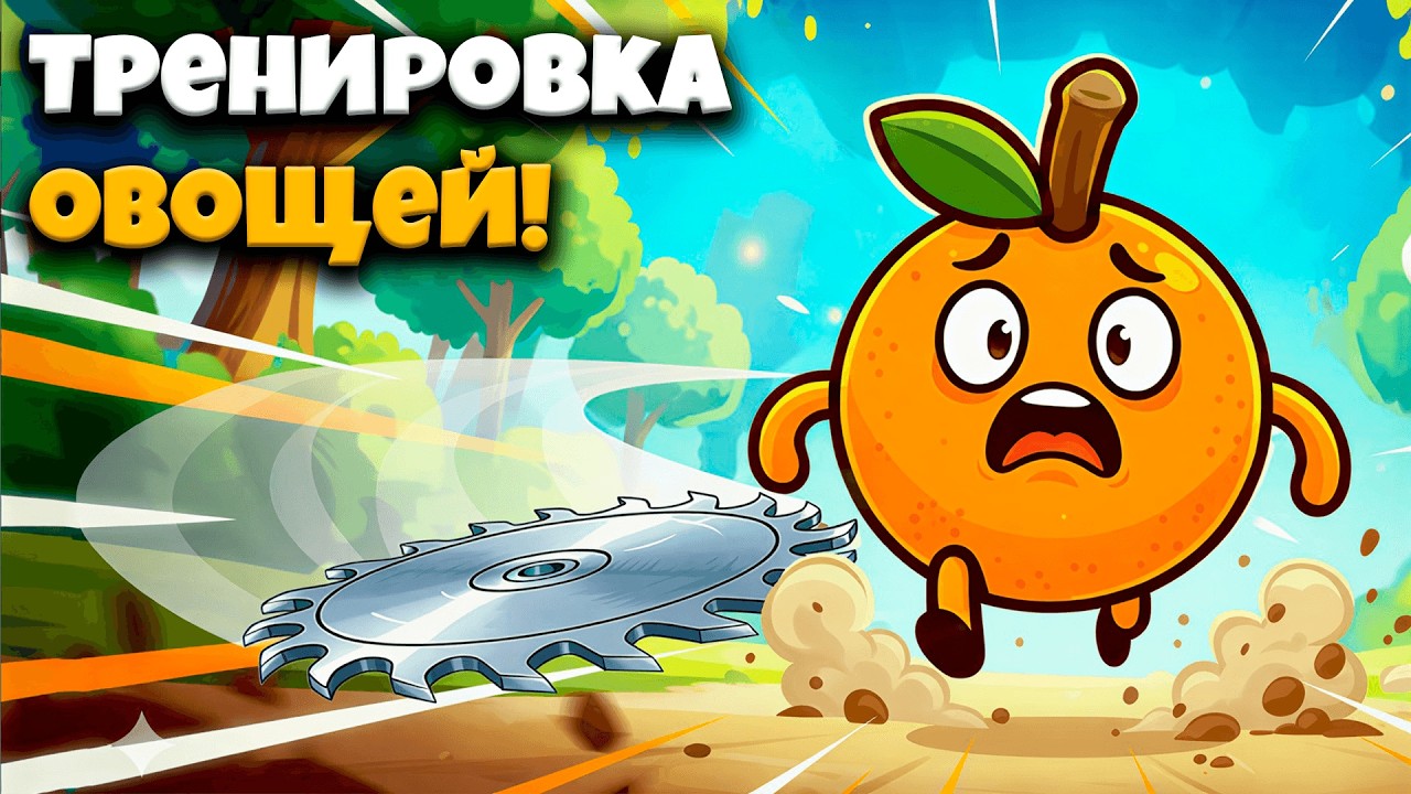 Я мастерски порезал апельсин (и всю его семью :3)