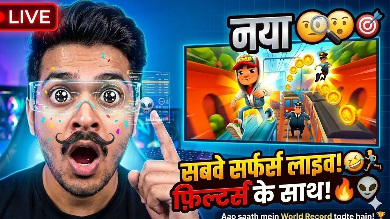 Subway Surfers World Record Attempt!🌍 🏆 (Live Gameplay)