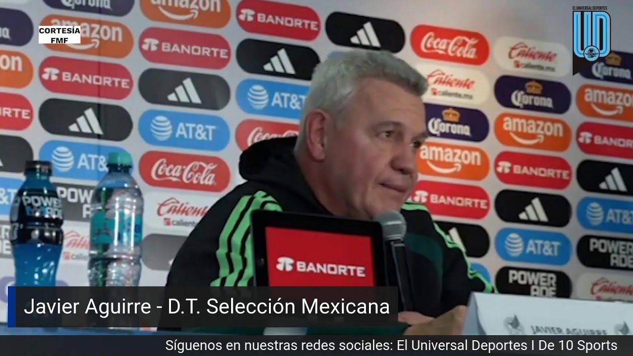 Javier Aguirre no descarta jugadores para el Mundial 2026 ⚽ I México Vs Islandia I Conferencia