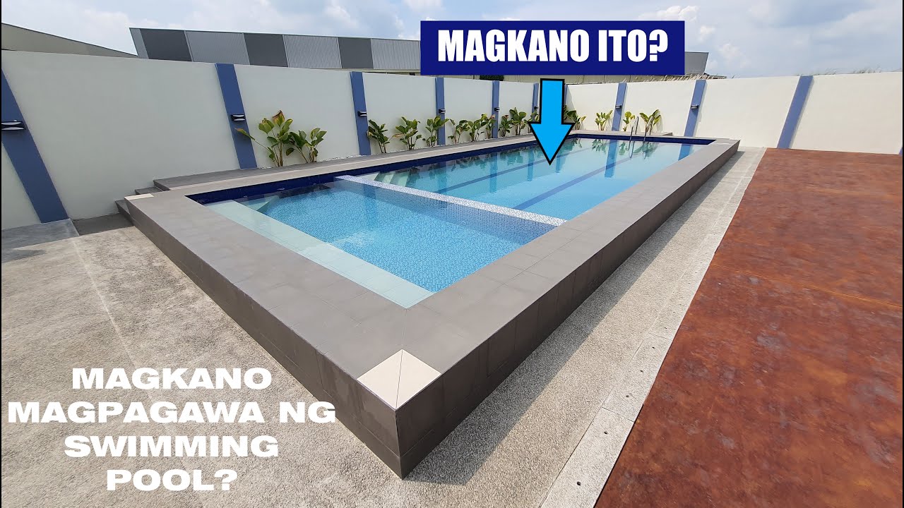 Magkano Magpagawa ng Swimming Pool? Combined Kiddie and Adult Skimmer Pool Construction