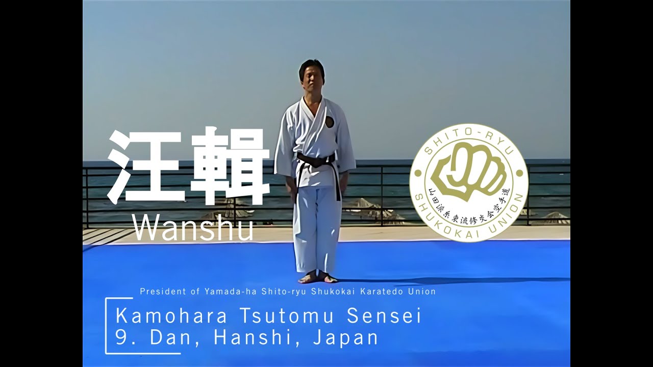 Wanshu Kata// Kamohara Tsutomu 9. Dan, Hanshi, Japan// Shito-ryu Shukokai Karatedo Union