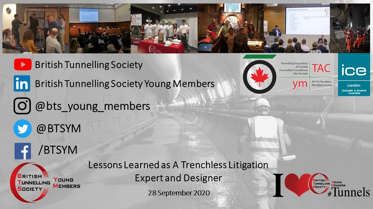 Lessons Learned as A Trenchless Litigation Expert and Designer - Dr Mark Knight