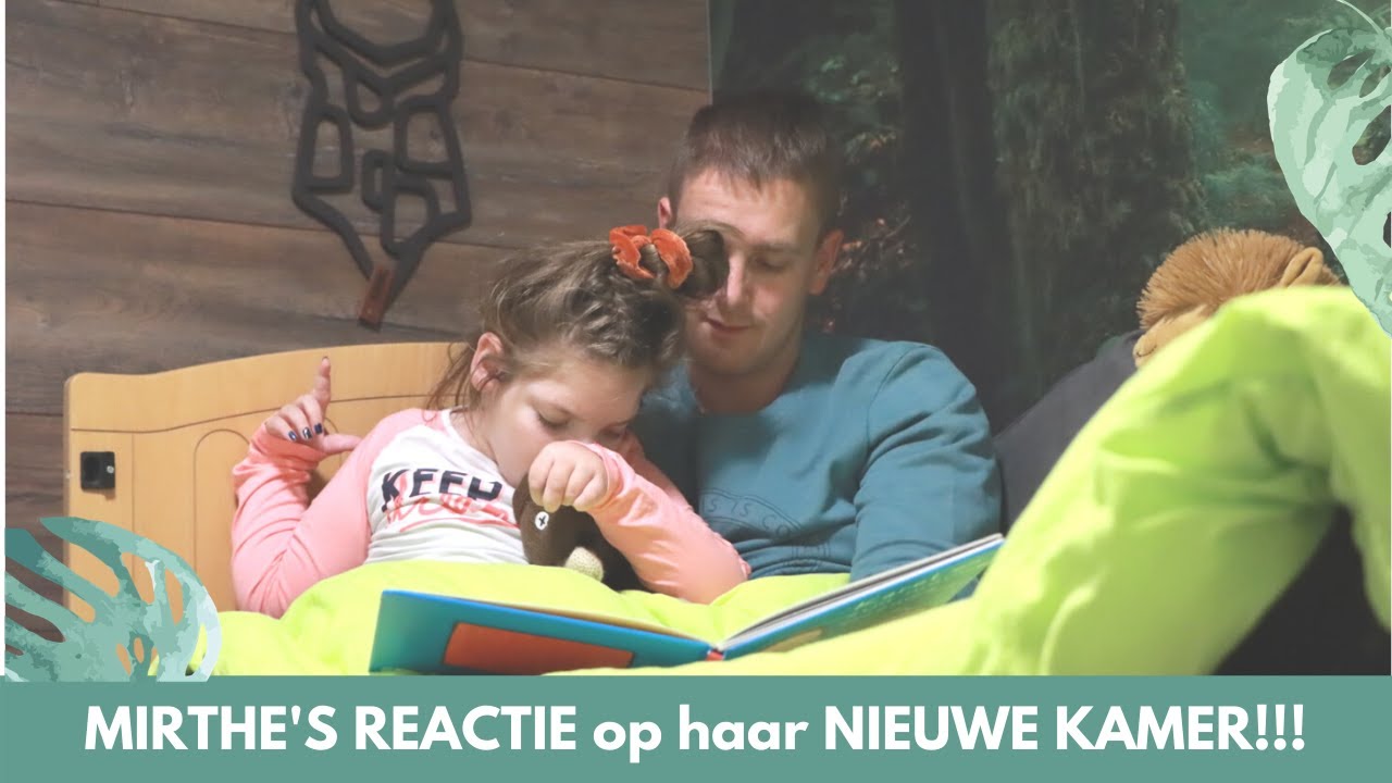 MIRTHE's REACTIE op haar NIEUWE KAMER!!!||#VLOG196||