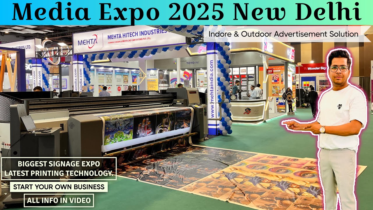 Media Expo 2025 Delhi || Media Expo 2025 || New Delhi Media Expo 2025