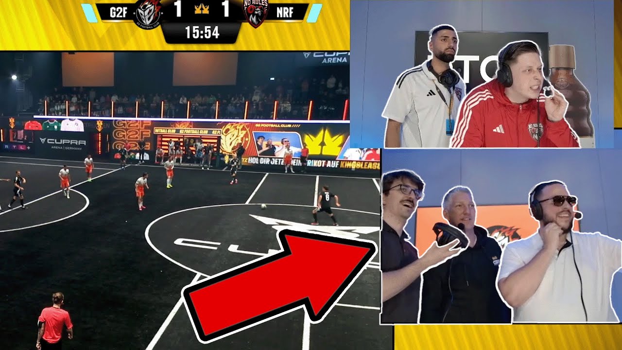 FUSSBALL MATCH gegen RUMATRAH & REEZE (sind wir raus?) (FULL STREAM)