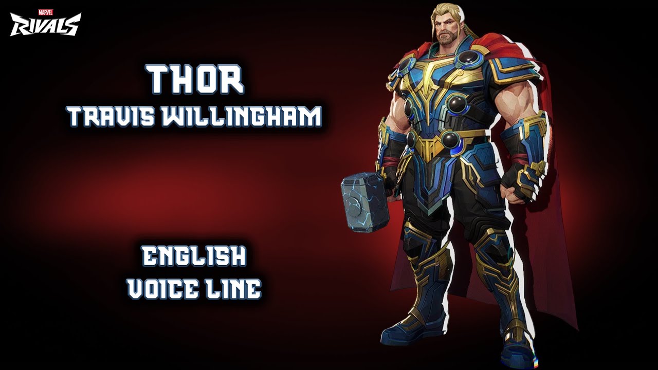 All Thor Voice Lines & All Skins [ENGLISH]