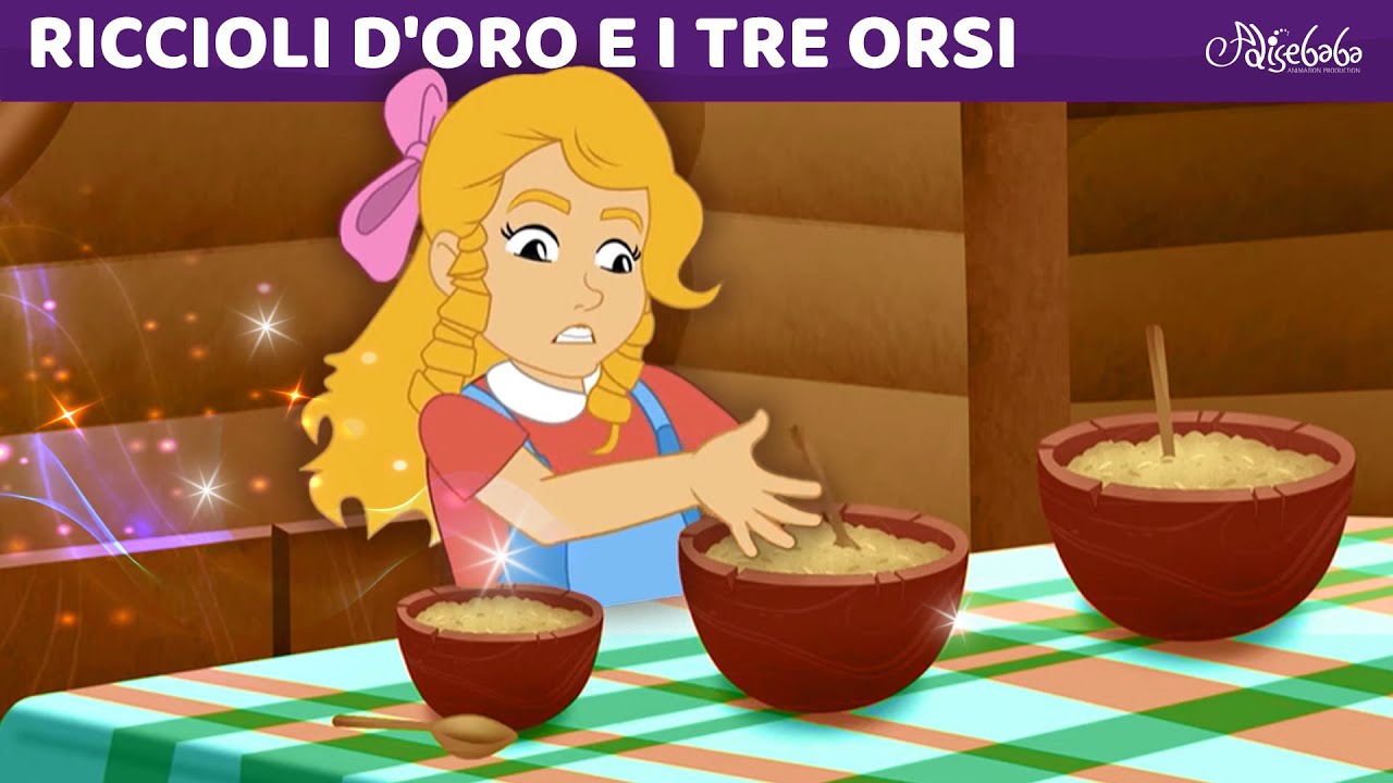 Riccioli d'Oro e i tre orsi + La Guardiana d'Oche 💛🪿  Storie Per Bambini Cartoni Animati