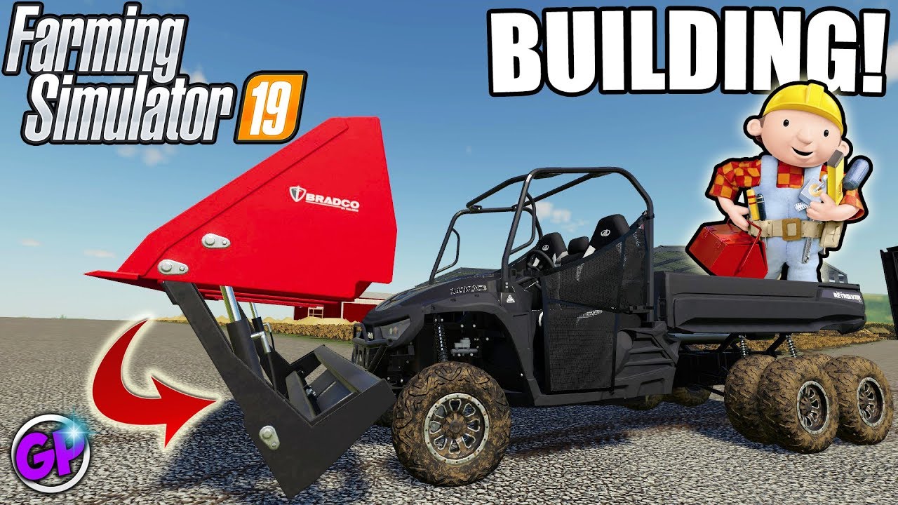 CONSTRUCTION FS19 BUILDING AIRPORT UTILITY MAHINDRA FARMING SIMULATOR 2019 MOD FARMING SIMULATOR 19