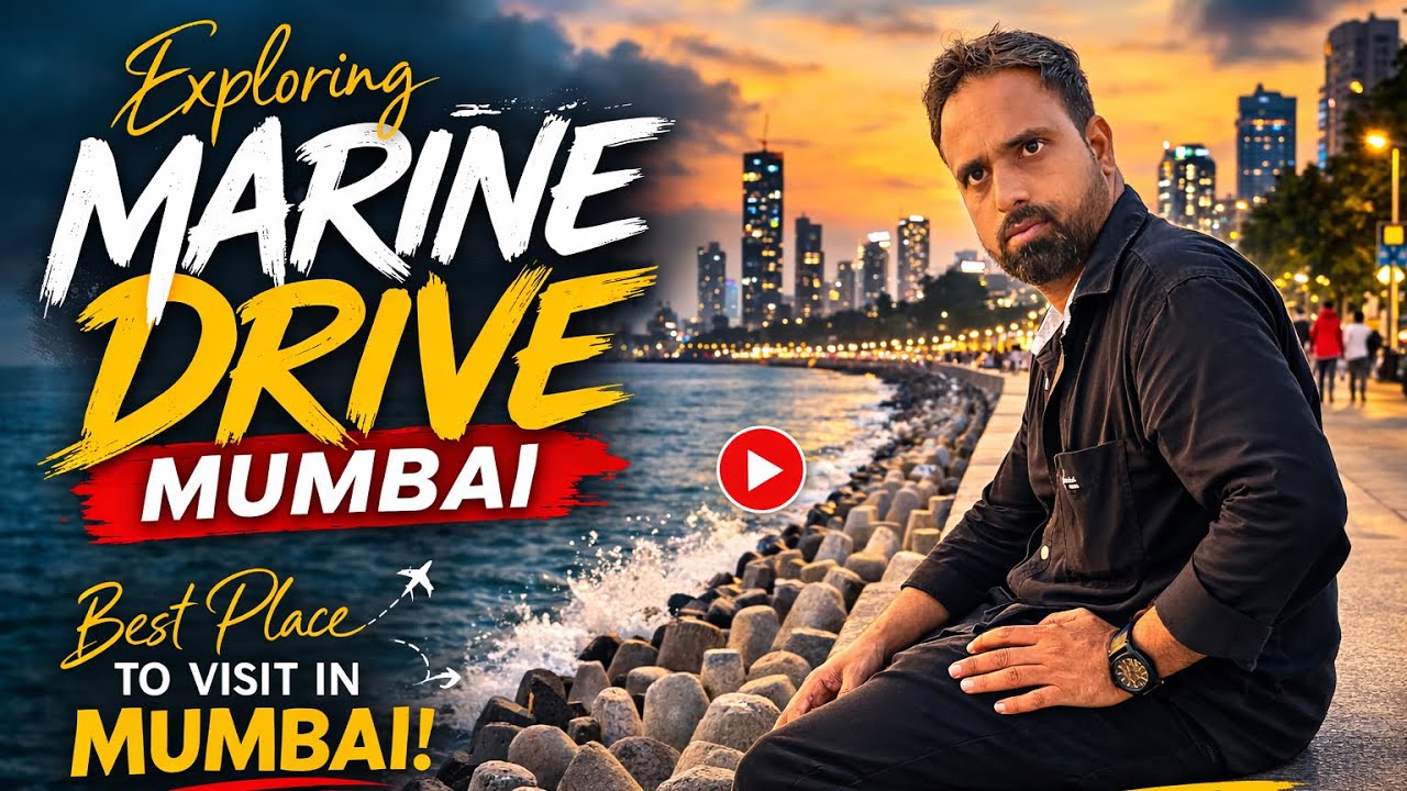 Marine Drive Mumbai 20226 | marine drive | marine drive mumbai today | marine drive latest video |