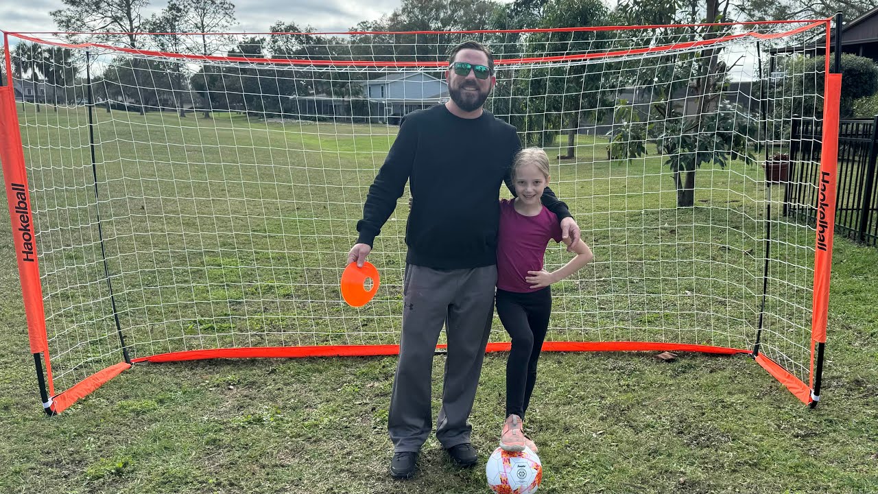 Haokelball Portable Soccer Goal| Assembly, Review & Demo