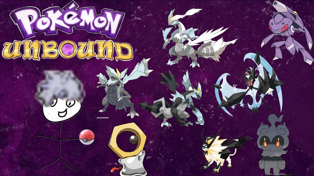 Cómo conseguir a kyurem, punta ADN, Genesect,meltan,marshadow,necrozma sol y luna en Pokémon unbound