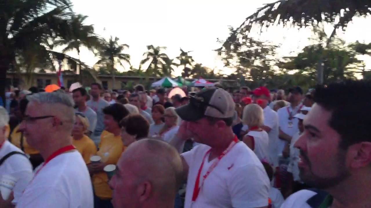 Opening ceremony, candle vigil and lanterns for Smart Ride