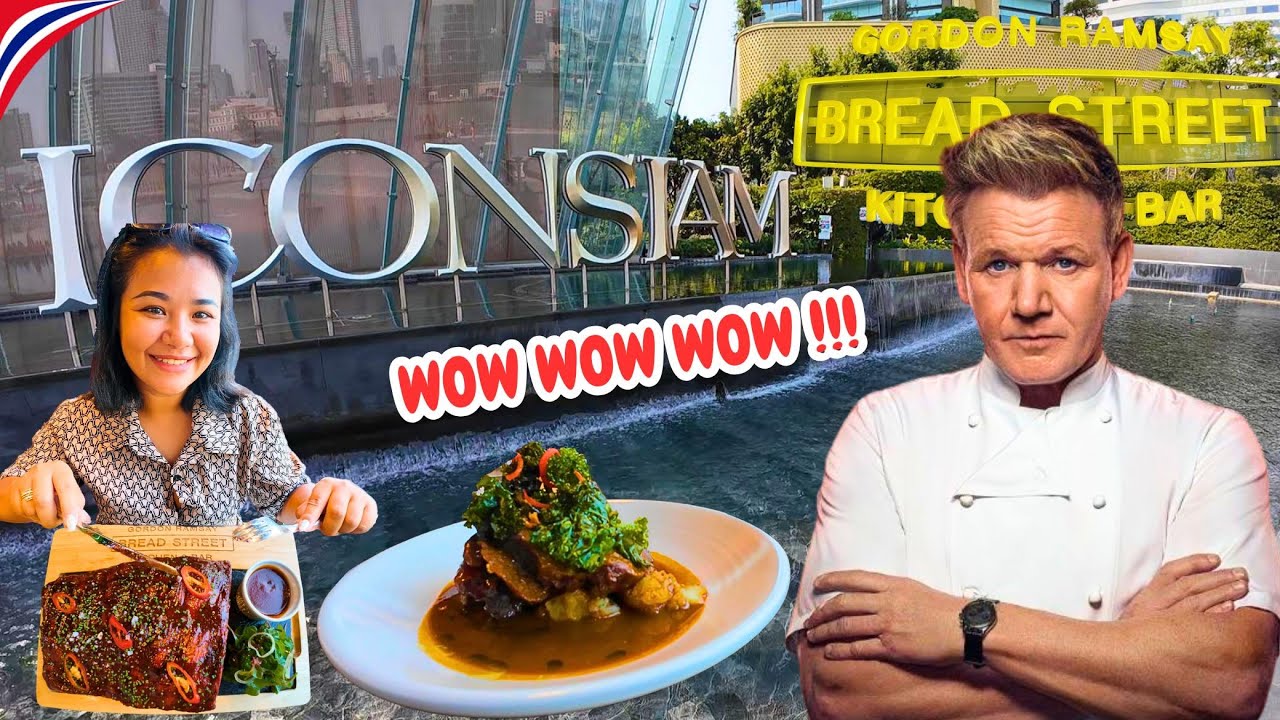 We Eat At Gordon Ramsay's BRAND NEW Restaurant in Bangkok