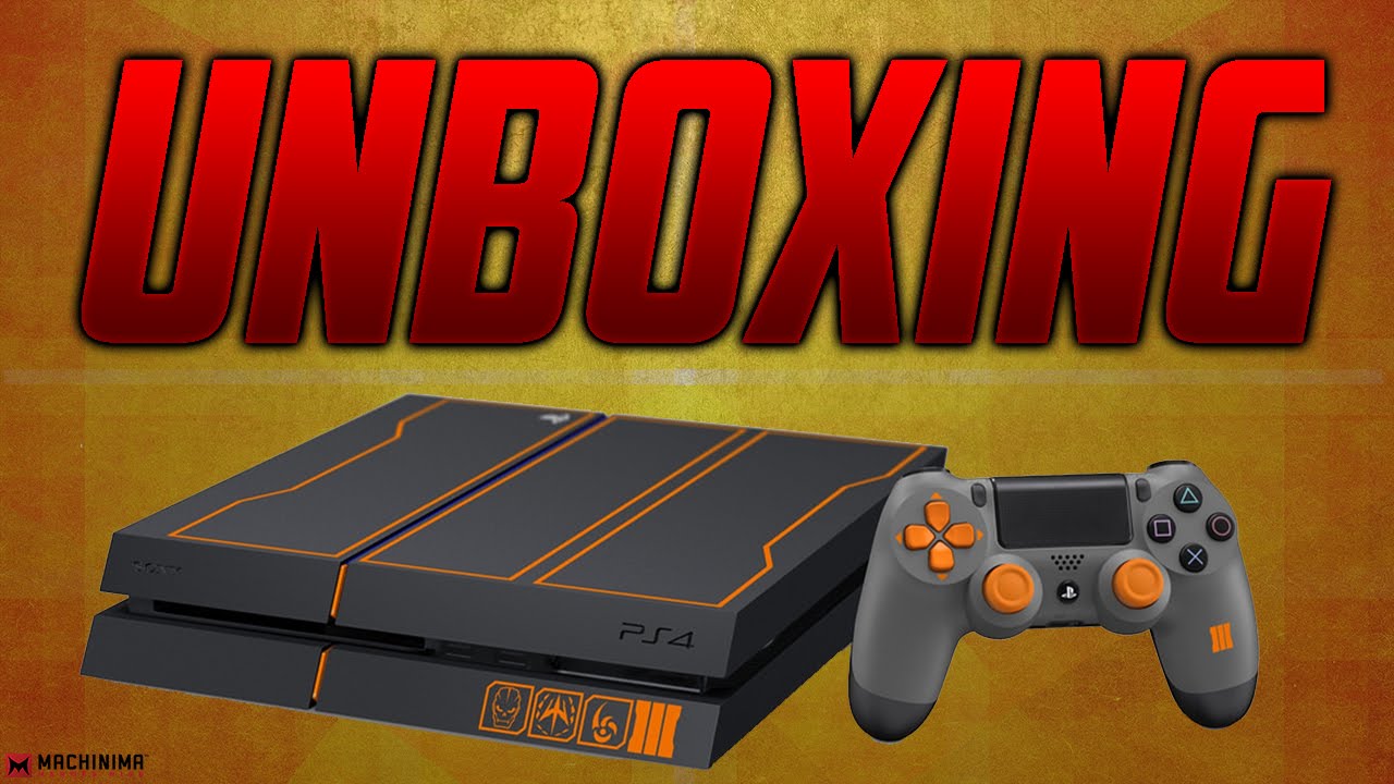UNBOXING PS4 EDICION ESPECIAL DE CALL OF DUTY BLACK OPS 3!