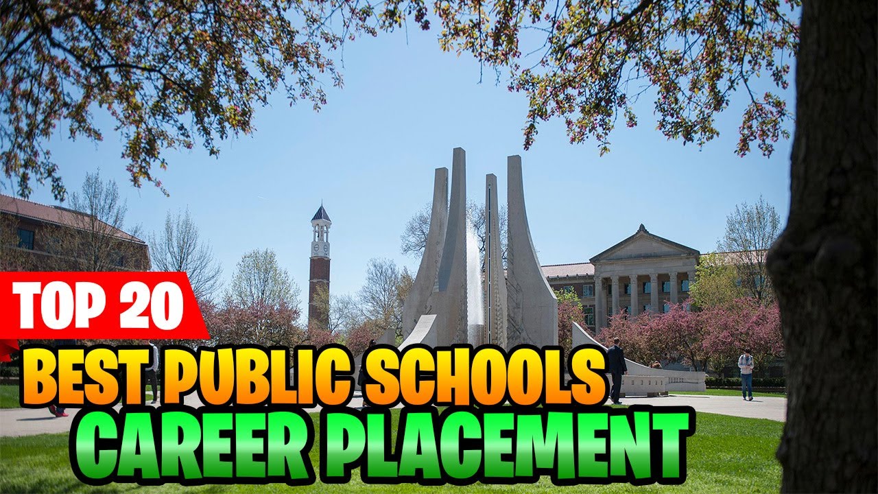 20 Public Universities in USA  With Awesome Job Rates After Graduation!