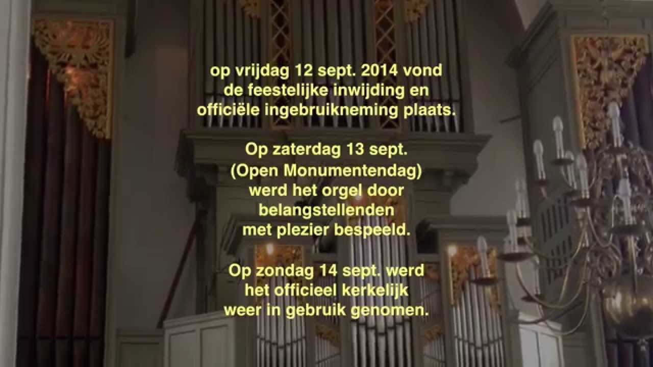 intoneren en stemmen Flentrop pijporgel Catharinakerk kerk D'chem