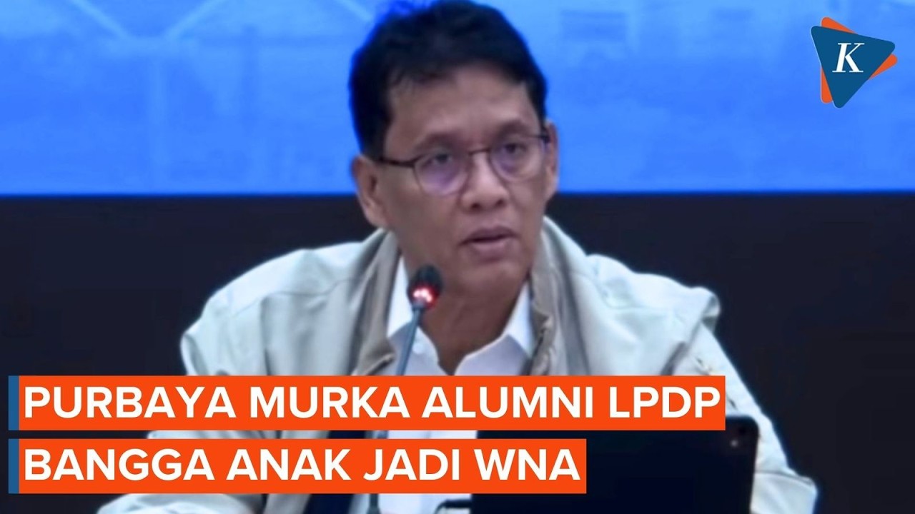Alumni LPDP Bangga Anak Jadi WNA, Purbaya: Jangan Hina Negara!