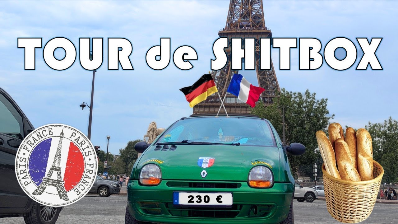 230 €-Twingo nach Paris – Schafft er die 600 km? | Tour de Sh*tbox #1