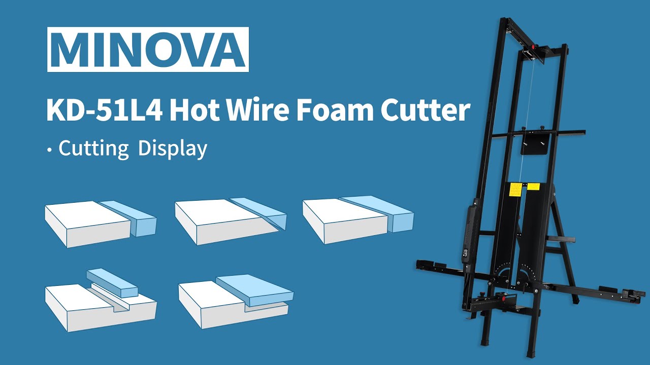 MINOVA KD-51L4 Hot Wire Foam Cutter #tools #foam #foamcutter