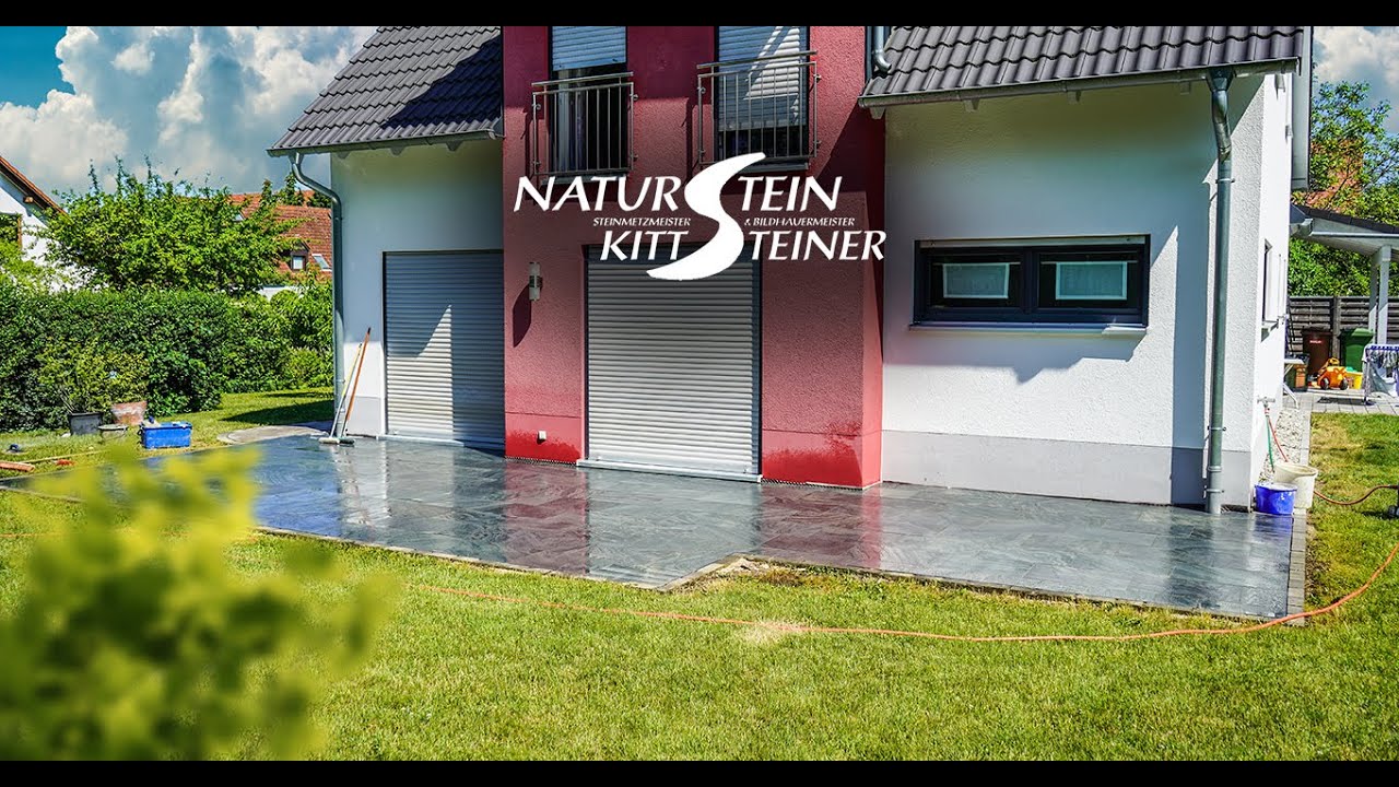 Naturstein Kittsteiner - Terrasse FULL HD