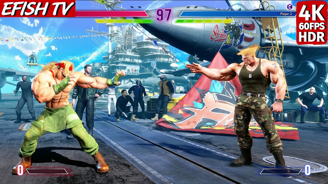 Alex vs Guile (Hardest AI) - Street Fighter 6