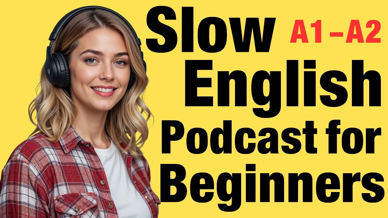 Learn English Easily – Slow English Podcast for Beginners | A1–A2 Listening & Speaking Practice