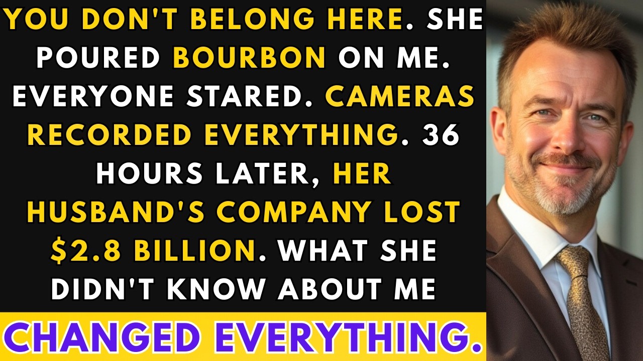 CEO's Wife Poured Bourbon On Me — It Cost Them $2.8 Billion In 36 Hours | Office Revenge