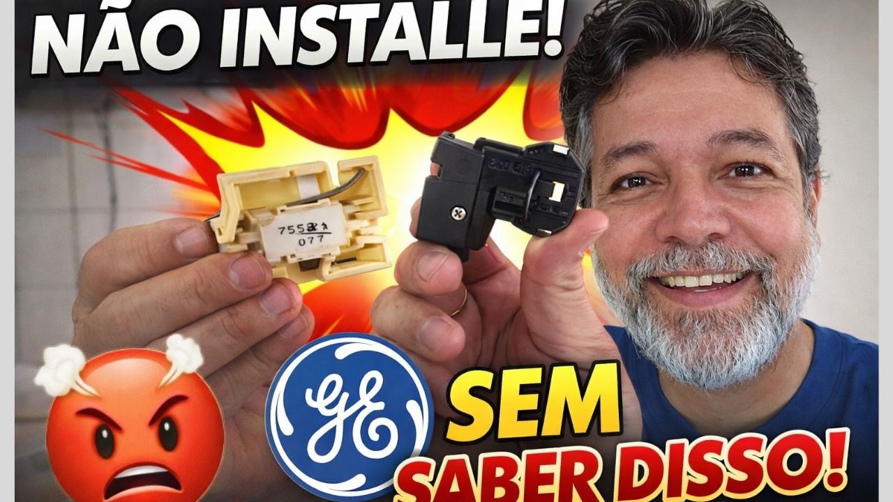 ⚠️ NÃO INSTALE A TRAVA DA GE ANTES DE VER ISSO! Microchave da Centrifugação Revelada