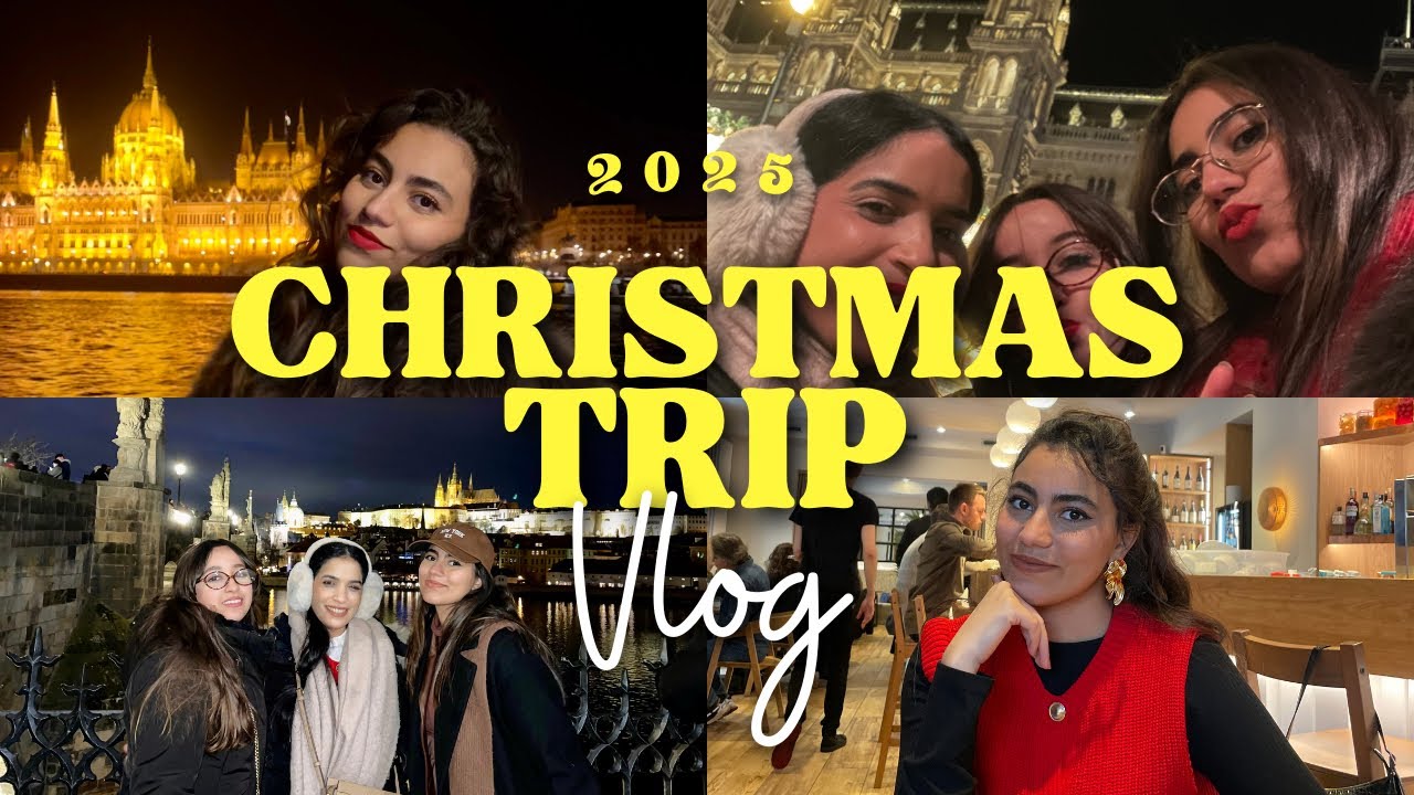 Christmas Trip Across Europe with Friends 🎄✨
