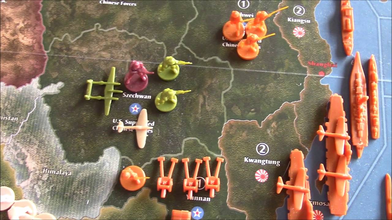 Axis and Allies Spring 1942 Second Edition: United States Turn One Strategy
