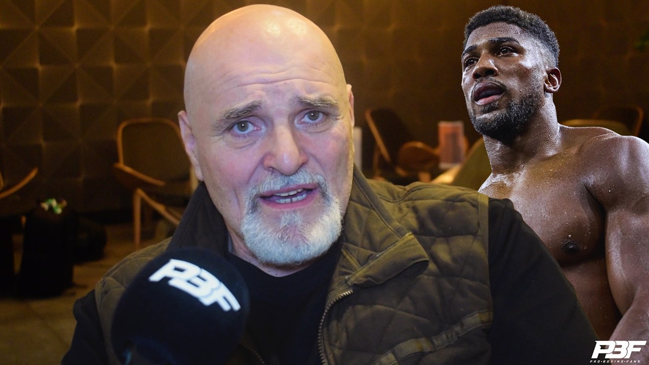 JOHN FURY SENDS HEARTFELT PLEA & MESSAGE TO ANTHONY JOSHUA: "BE SWITCHED ON, LIFE IS FRAGILE"
