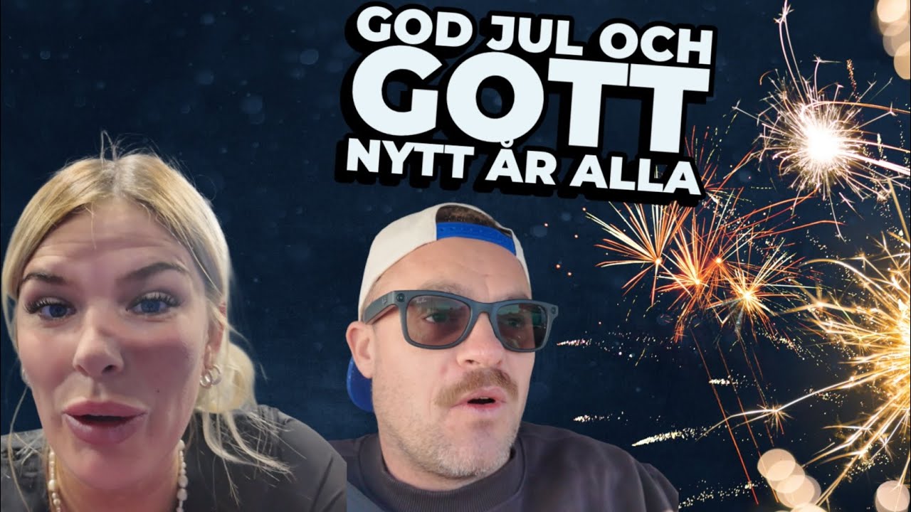 God jul och gott nytt år från oss