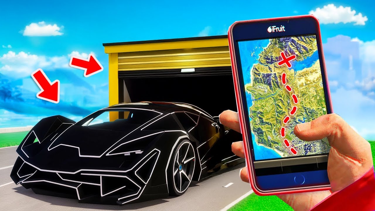 473 IQ VERSTECK von ZUFÄLLIGEN SPORTWAGEN in GTA 5 (Hide & Seek)