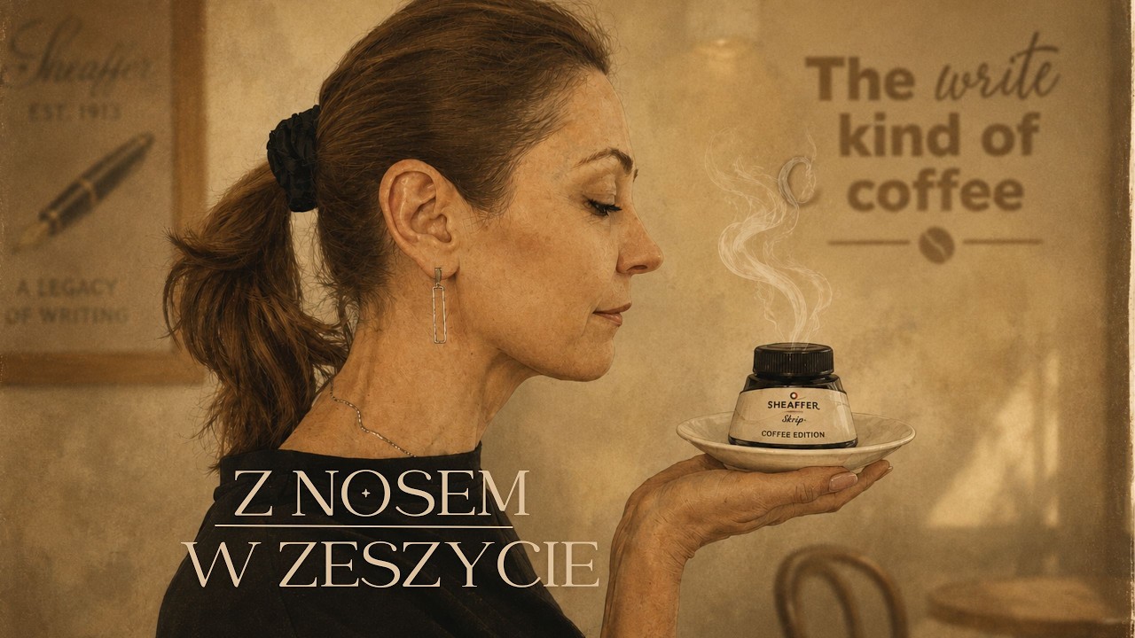 Z nosem w kawowej butelce atramentu czyli recenzja Sheaffer Skrip Coffee Edition