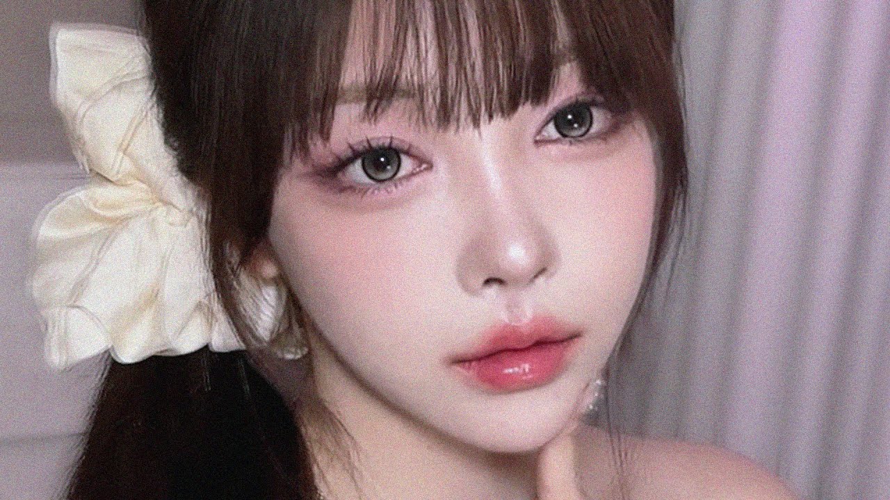 𝜗𝜚 ˚⊹.반년 만에 머리색 바꾸고 💇🏻‍♀️느좋 쿨톤 핑크메이크업 해봄..🪽.⊹˚₊ 𝜗𝜚