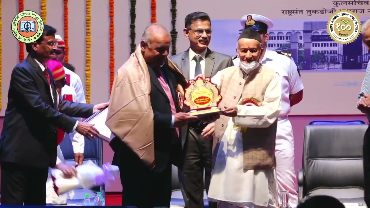 Inauguration of Centennial Celebration of Rashtrasant Tukadoji Maharaj Nagpur University BjQNM5 gDTY
