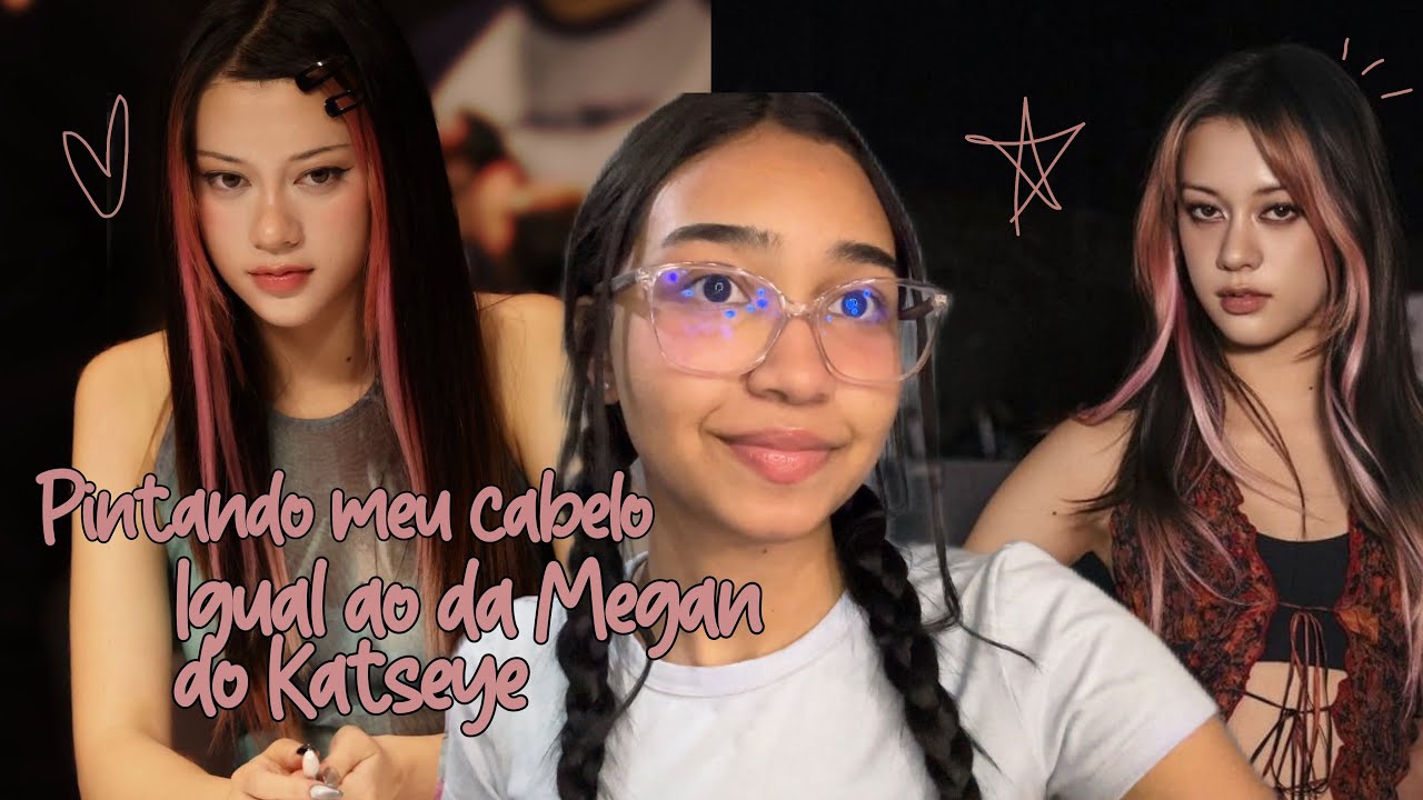 💗 Pintando meu cabelo igual ao da Megan do Katseye | Roberta Domingos