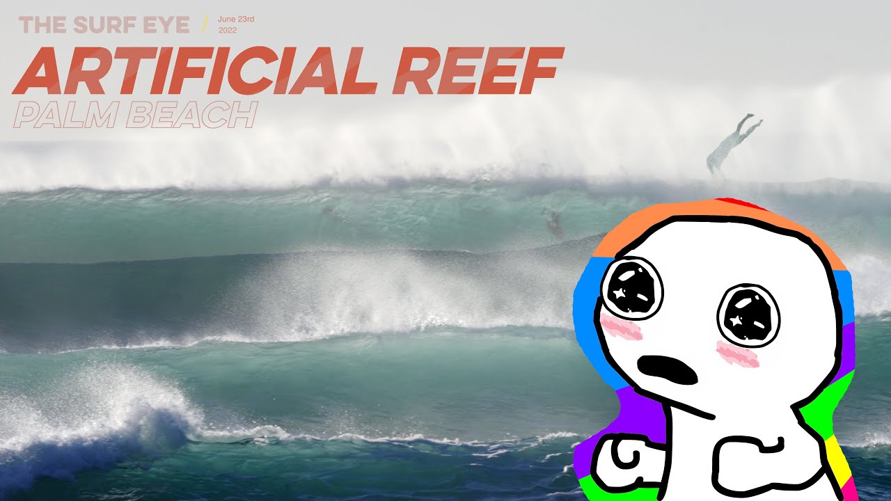 Surfing the Artificial Reef at Palm Beach