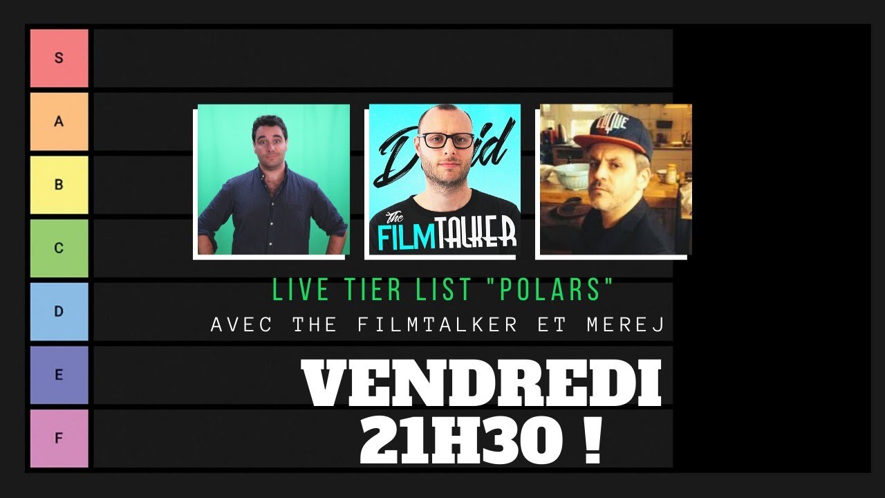LIVE TIER LIST POLAR ! FEAT FILMTALKER ET MEREJ !