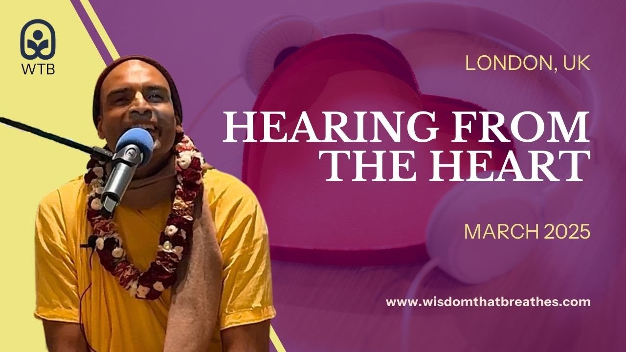 Hearing from the Heart | SB 2.1.14 | London, UK | Svayam Bhagavan Keshava Maharaja