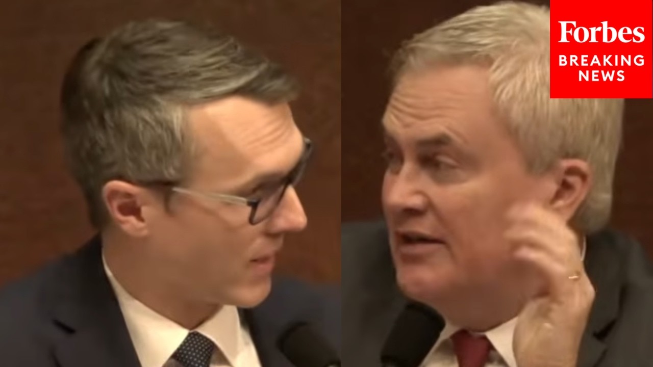 'I Don't Know, Maybe Ask Hunter Biden': Walkinshaw, Comer Spar After He Brings Up Trump's Pardons