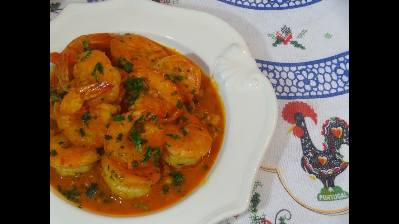Portuguese Shrimp Mozambique | Camar&atilde;o a Mo&ccedil;ambique