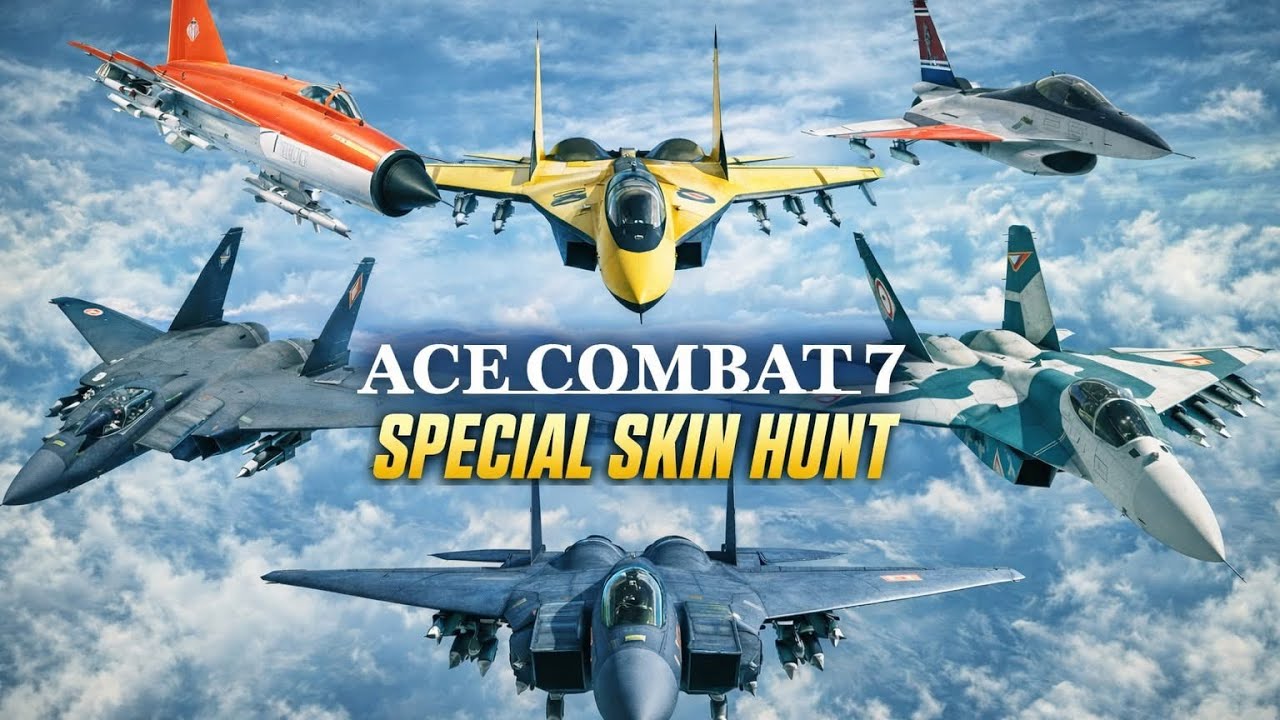 ACE COMBAT 7 : SPECIAL SKINS UNLOCKED : PART 1